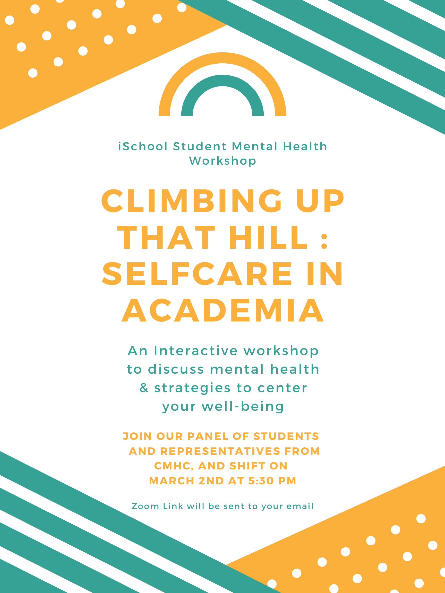 Climbing up that hill mental health event