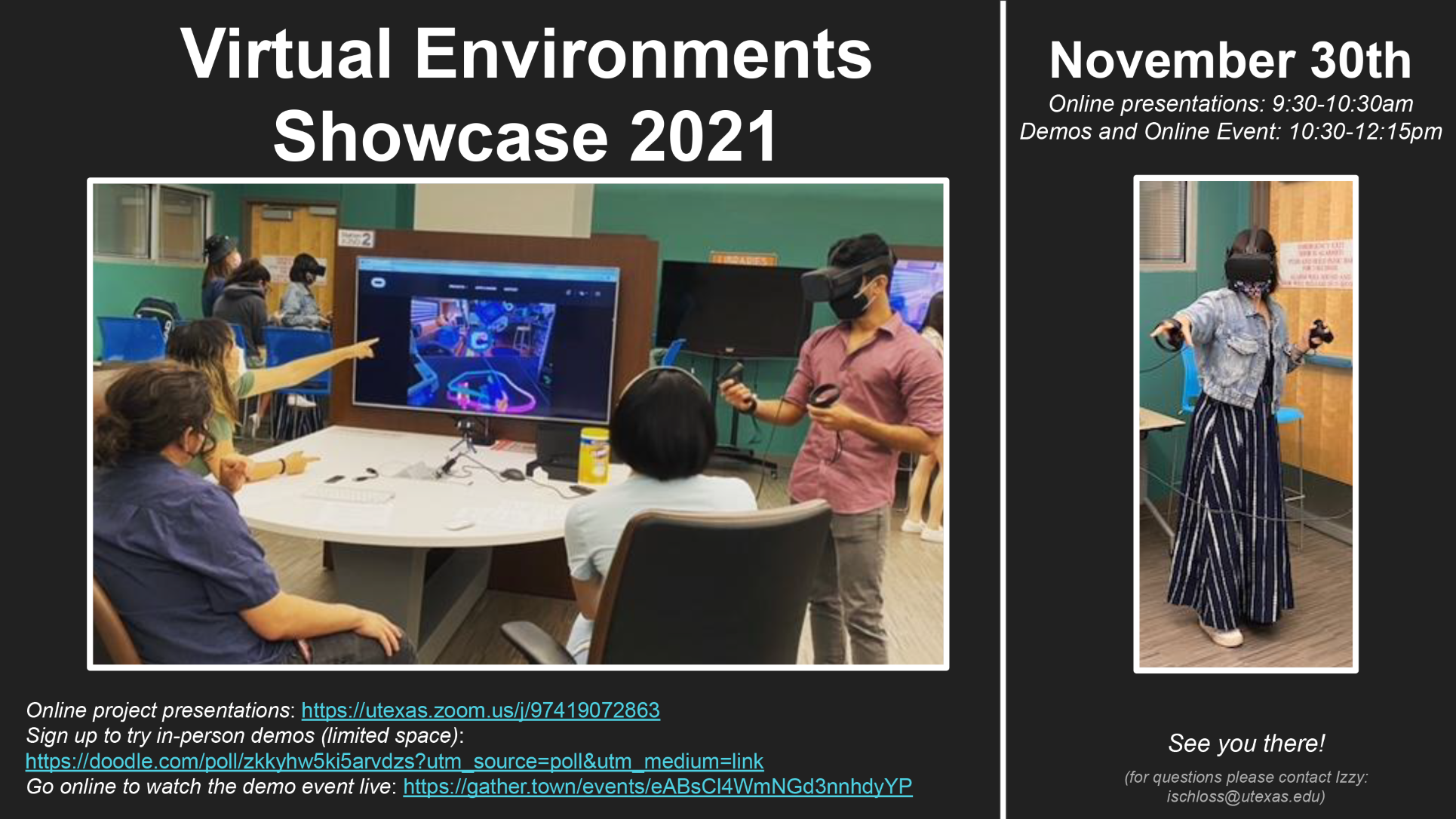 Virtual Environments Showcase