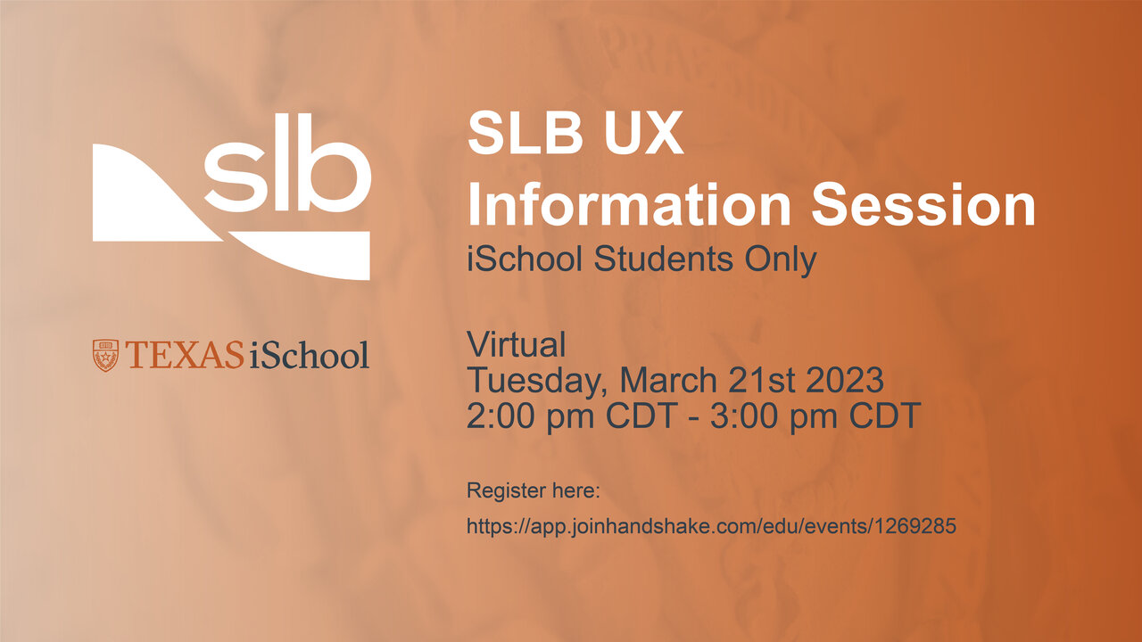 SLB Information Session