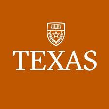 Texas graphic with university crest
